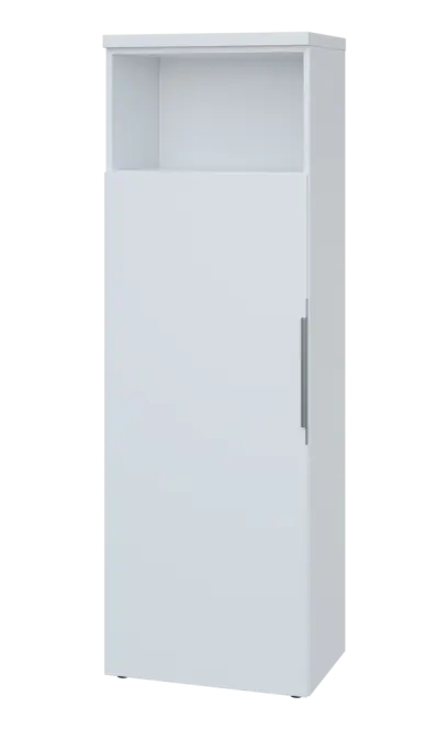 SIN 5 - 6DN kancelářská skříň, 1-dveřová/nika, levá, 1820x600x400, bílá SIN 5 - 6DN kancelářská skříň, 1-dveřová/nika, levá, 1820x600x400, bílá